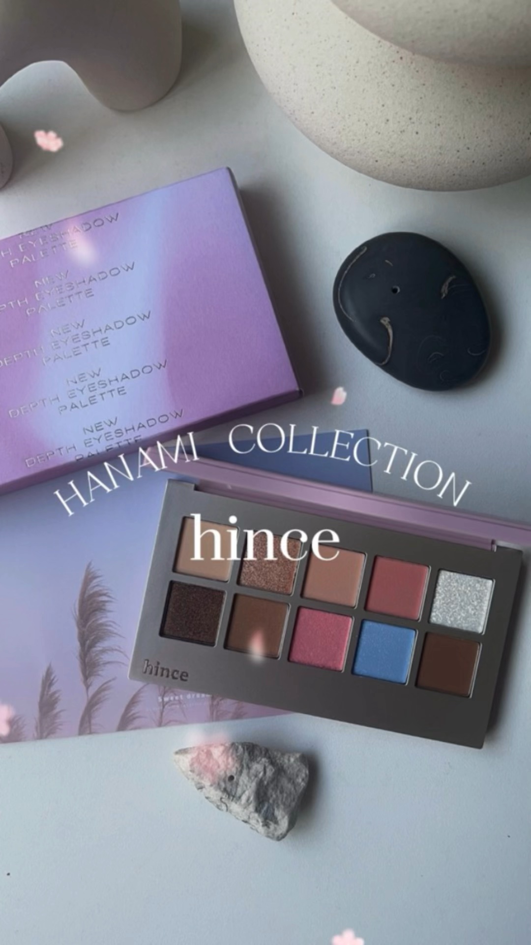 ニューデップスアイシャドウパレット/hince/アイシャドウパレットを使ったクチコミ（1枚目）