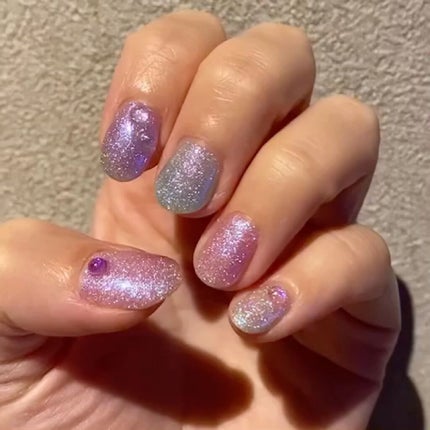 ジェルネイル(ライト対応)/セリア/ジェルネイルを使ったクチコミ(5枚目)