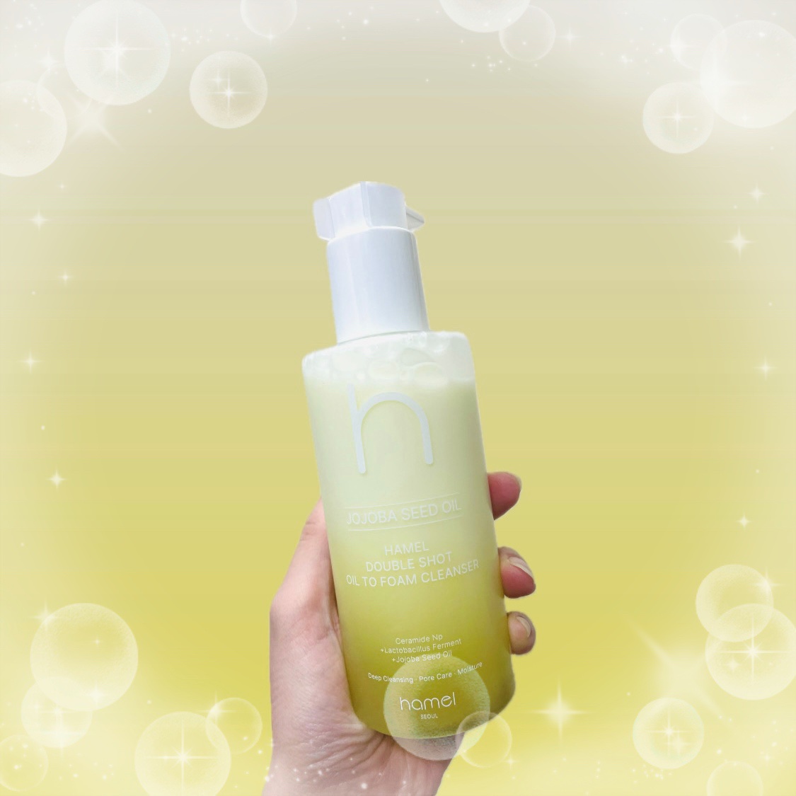 ダブルショットオイルトゥーフォームクレンザー/HAMEL/オイルクレンジングの人気ショート動画
