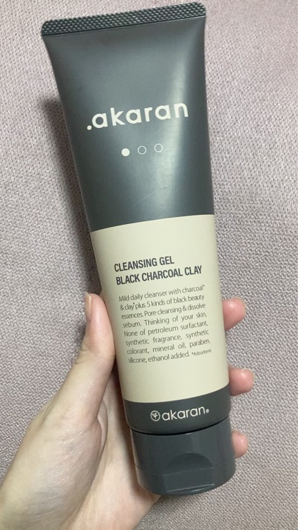 ブラックジェルクレンジング/.akaran/クレンジングジェルを使ったクチコミ（3枚目）