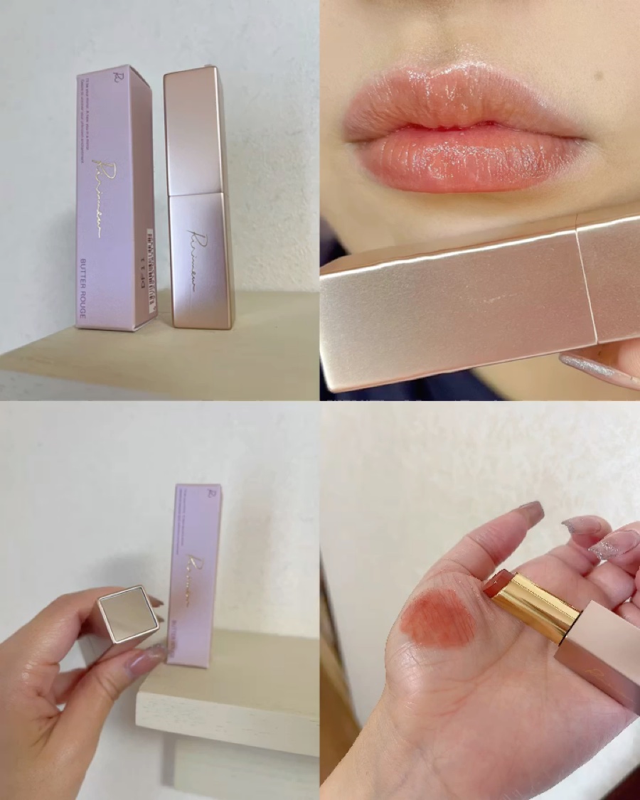 リリミュウ バタールージュ/Ririmew/口紅を使ったクチコミ（3枚目）