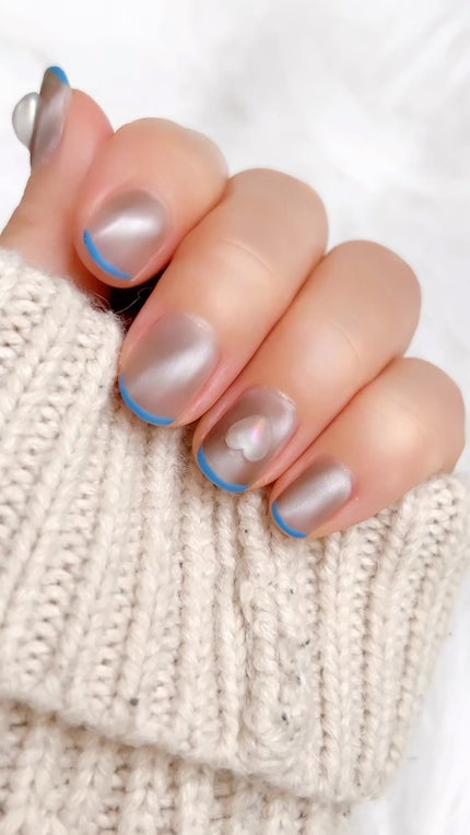 ジェルネイル(ライト対応)/セリア/ジェルネイルの人気ショート動画