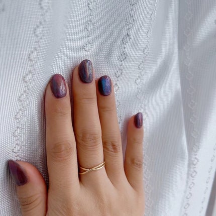 BRG ジェルネイル/DAISO/ジェルネイルの人気ショート動画