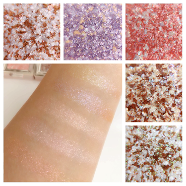 グリッタープリズム シャドウ/MISSHA/グリッターを使ったクチコミ（3枚目）