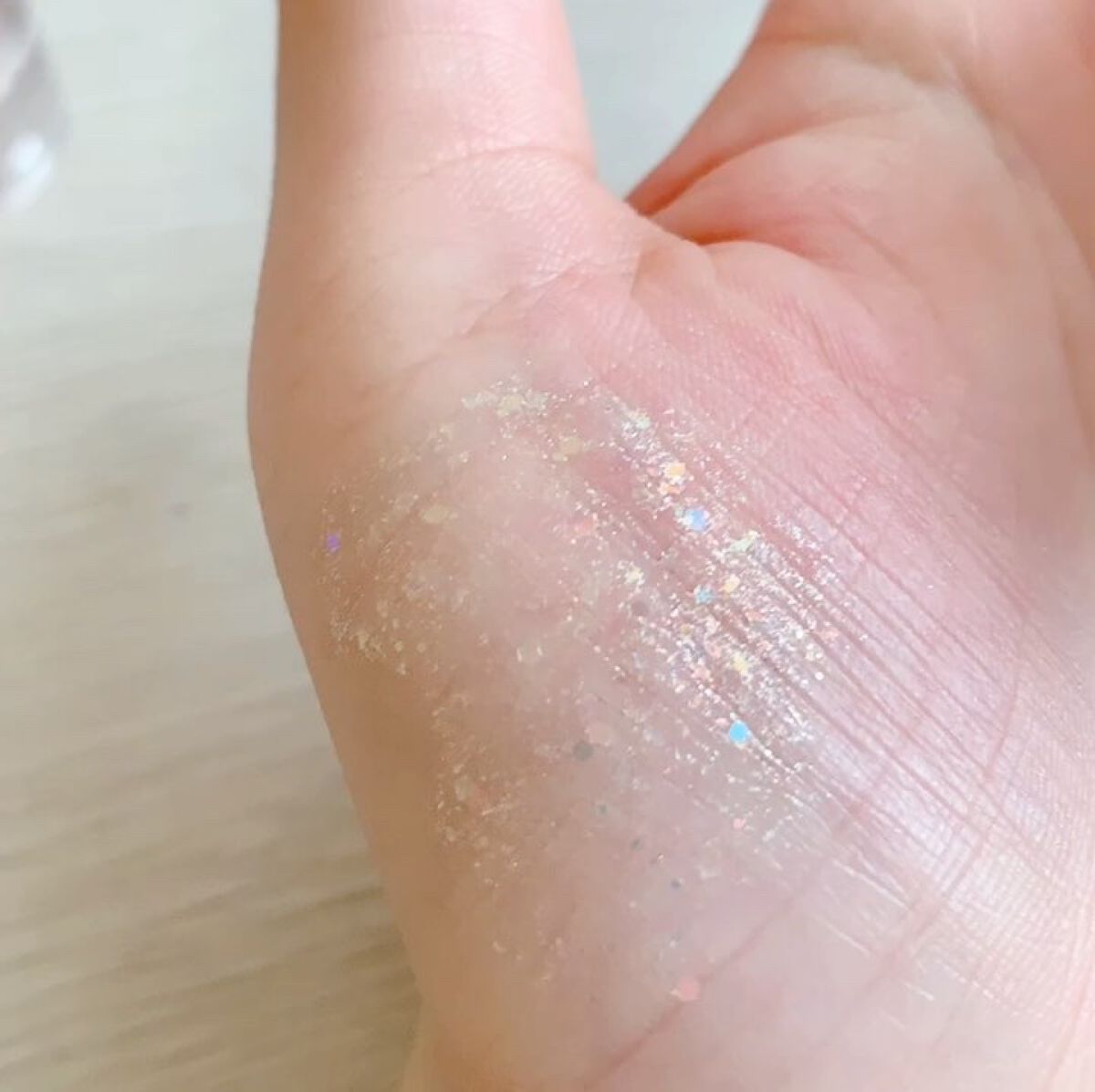 シャイラスティンググリッタージェル/POPSY NOTE/グリッターを使ったクチコミ（2枚目）