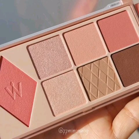 ウォンジョンヨ Ｗ デイリームードアップパレット /Wonjungyo/アイシャドウパレットを使ったクチコミ（3枚目）