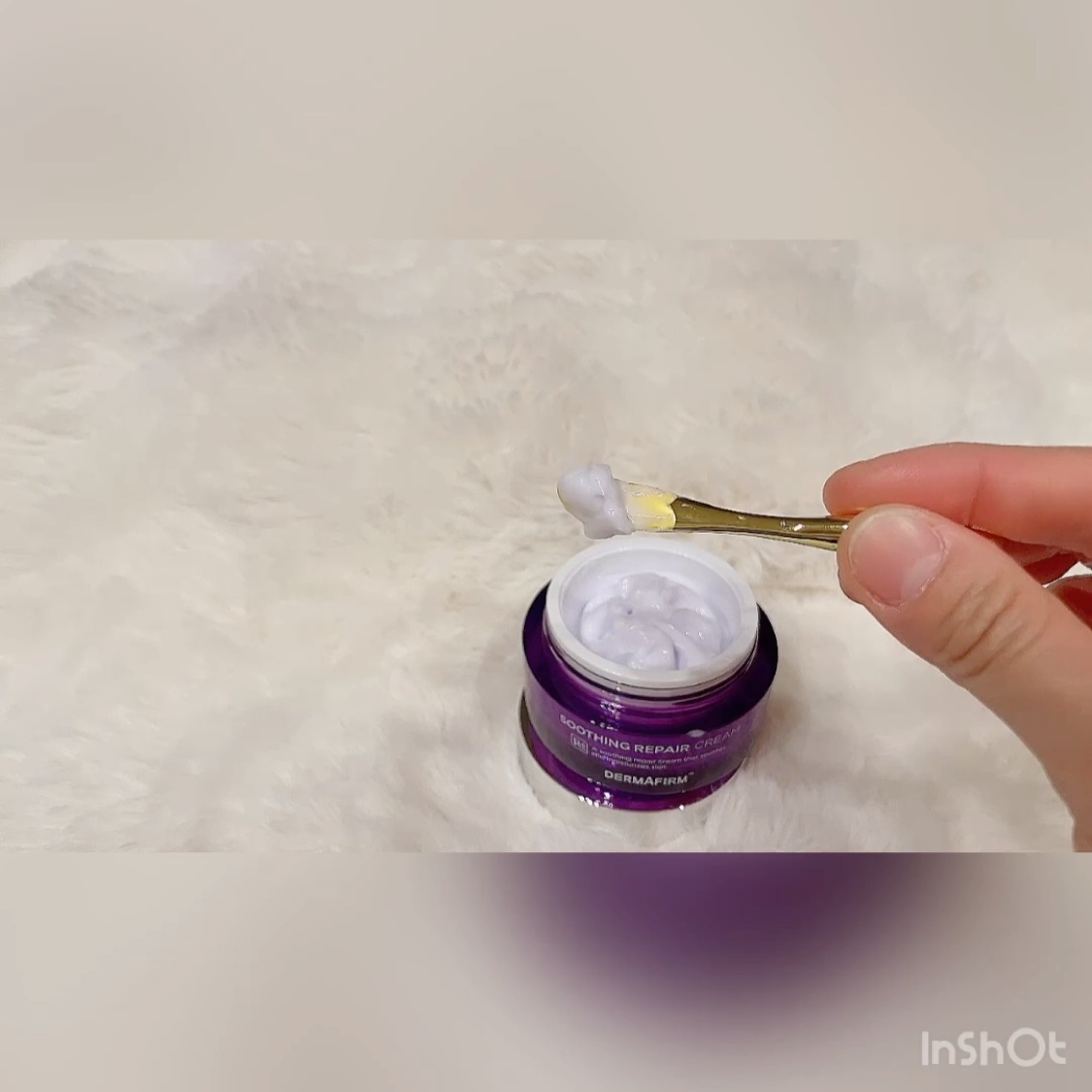 [R4] SOOTHING REPAIR CREAM /ダーマファーム/フェイスクリームの動画クチコミ3つ目