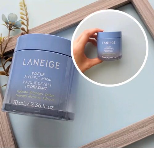 バウンシースリーピングマスク/LANEIGE/フェイスクリームを使ったクチコミ（3枚目）