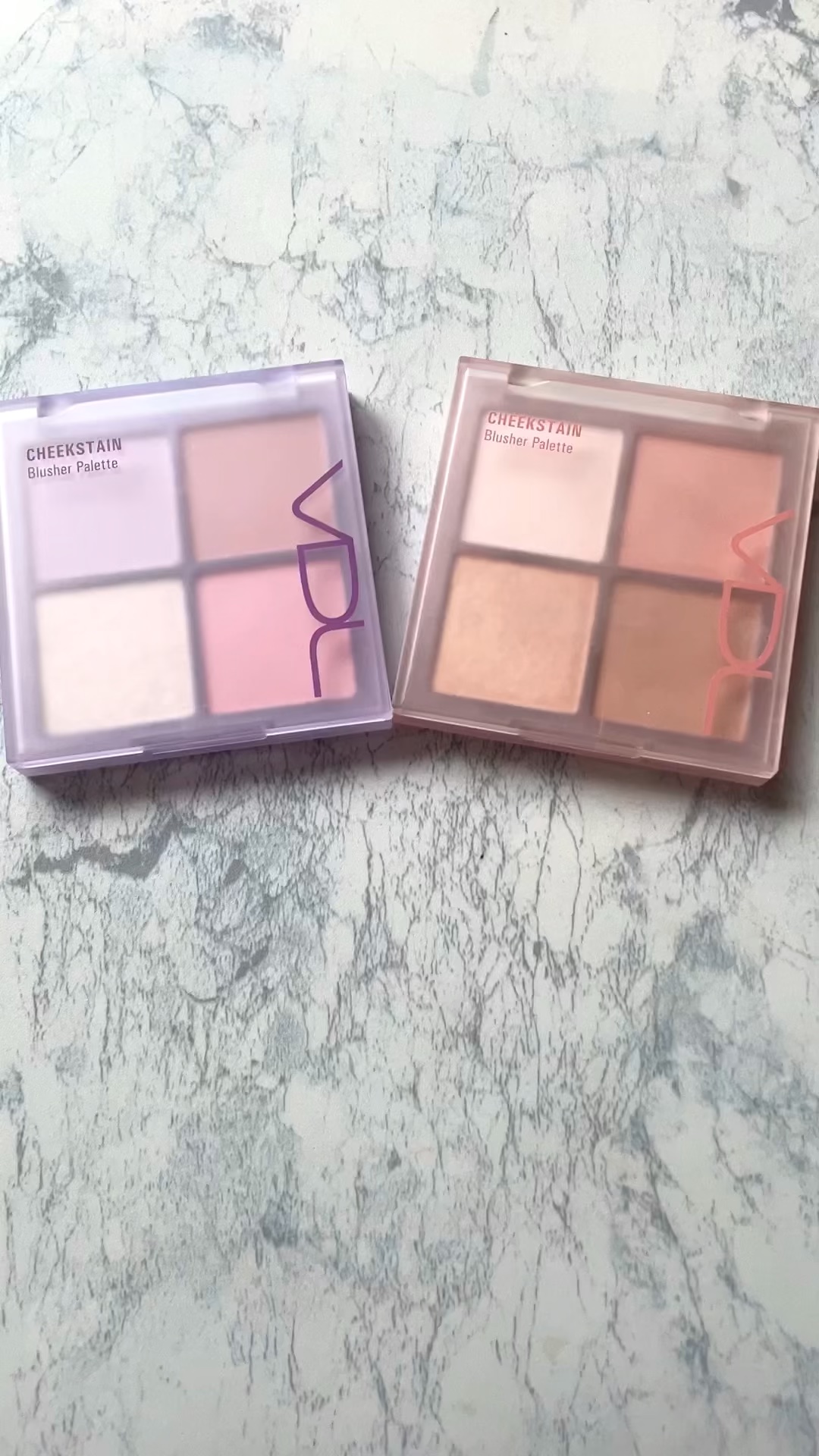 #Qoo10メガ割購入品 
大好きなVDLのチークパレット。リアルなカラーを見せたくて、投稿します。