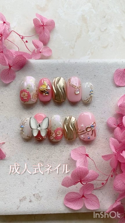 カラージェル トゥール―リーマットシリーズ      /Miss Mirage/ジェルネイルの動画クチコミ4つ目