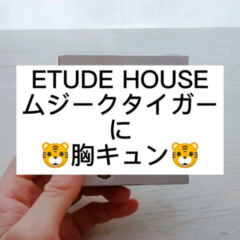 ムジークタイガープレイカラーアイズ/ETUDE/アイシャドウパレットを使ったクチコミ（1枚目）