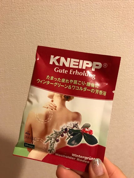 クナイプ グーテエアホールング バスソルト ウィンターグリーン&ワコルダーの香り/クナイプ/無機塩系入浴剤の人気ショート動画