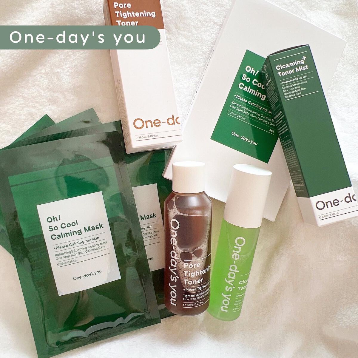 シカーミングトナーミスト/One-day's you/ミスト状化粧水の動画クチコミ1つ目