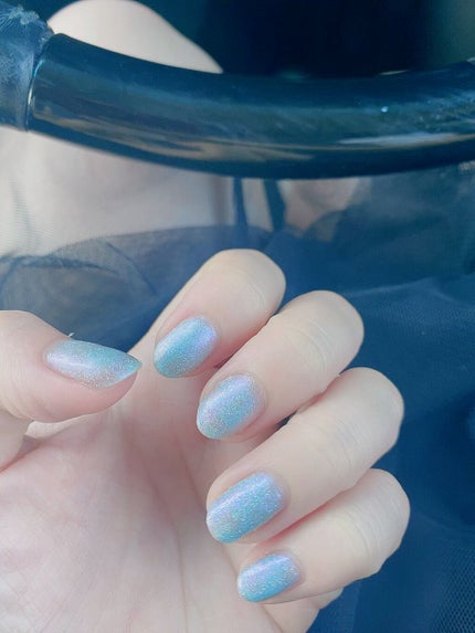 ジェルネイルユニコーン/セリア/ジェルネイルの動画クチコミ5つ目