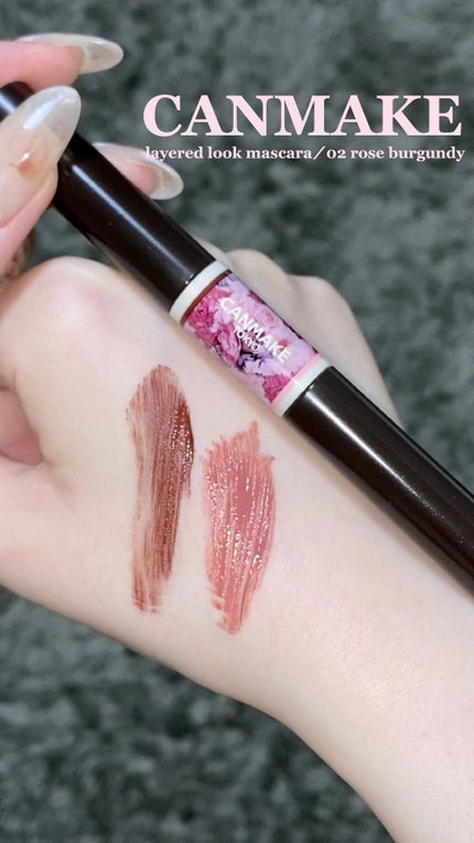 レイヤードルックマスカラ/キャンメイク/マスカラの人気ショート動画
