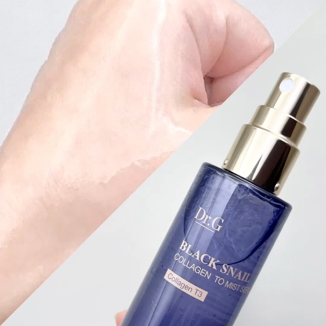 ドクタージー ブラックスネイル コラーゲンミスト/Dr.G/ミスト状化粧水を使ったクチコミ（3枚目）