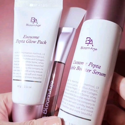 エクソソーム ペプチド バブル ブースター セラム/BloomAge/美容液の人気ショート動画