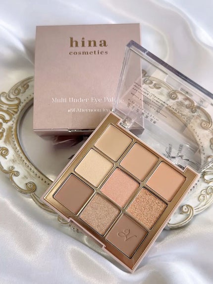 マルチアンダーアイパレット/hina cosmetics/アイシャドウパレットの人気ショート動画