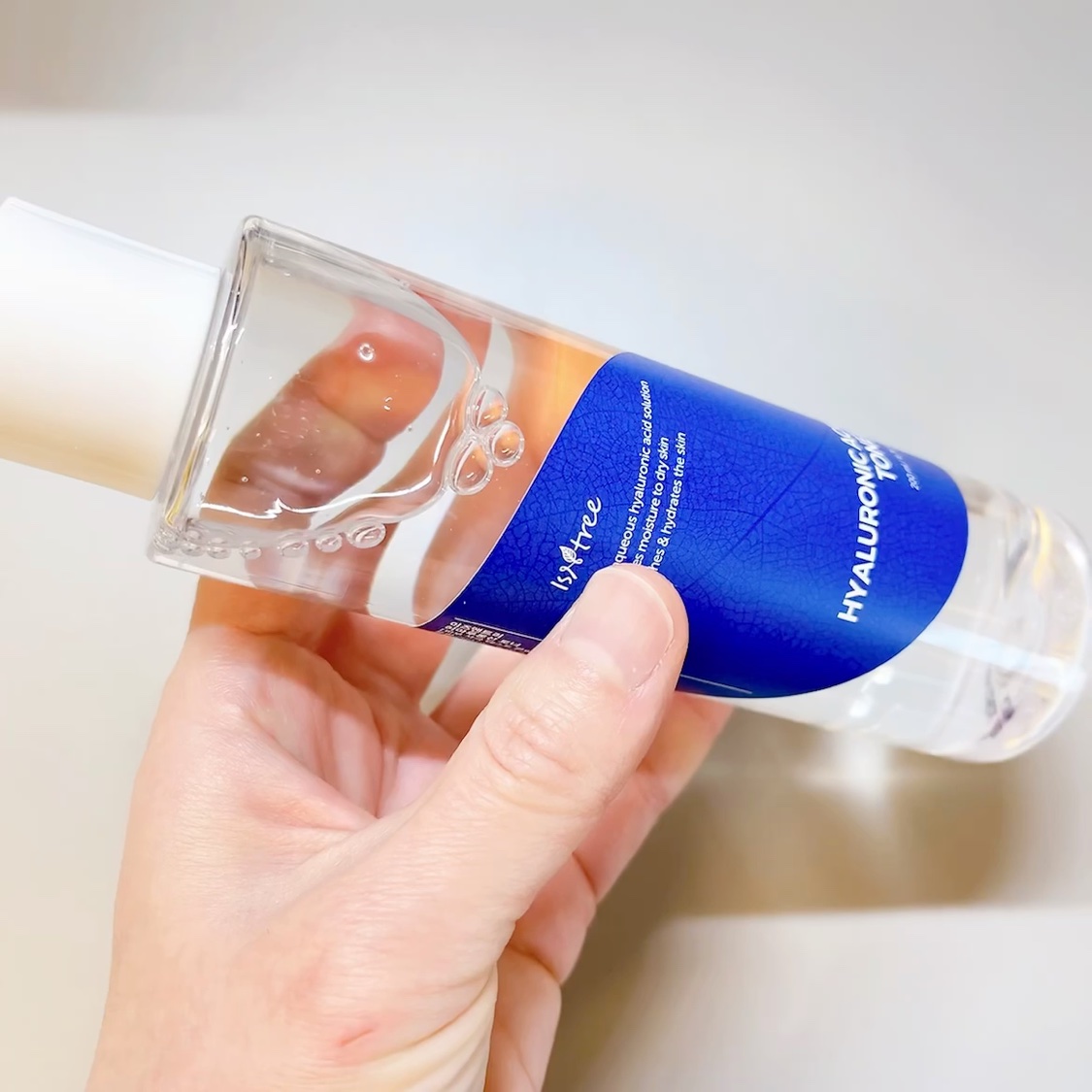 ヒアルロン酸トナー/Isntree/化粧水の動画クチコミ2つ目