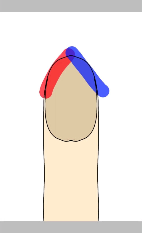 ファイバーインハードナーEX/デュカート/オールインワンネイルを使ったクチコミ（3枚目）