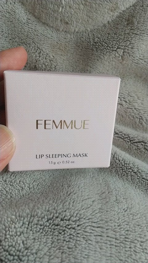 リップスリーピングマスク/FEMMUE/リップマスクを使ったクチコミ（1枚目）