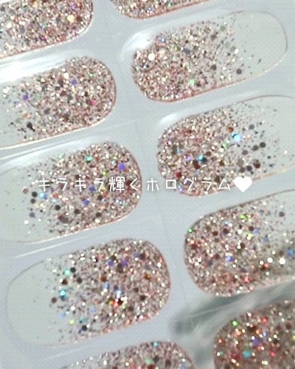 セミキュアジェルネイル(ハンド)/ohora/ネイルシールを使ったクチコミ(6枚目)