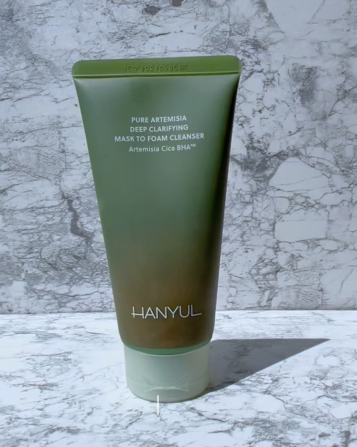 ピュア アルテミシア ディープ クラリファイングマスク トゥ フォーム クレンザー/HANYUL(ハンユル)/クレンジングを使ったクチコミ（2枚目）