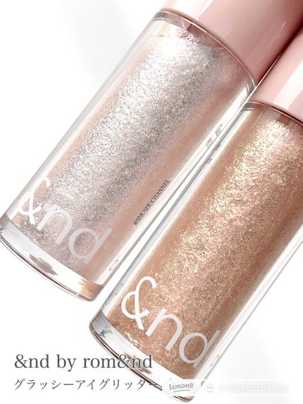 アンドバイロムアンド グラッシーアイグリッター/&nd by rom&nd/グリッターの人気ショート動画