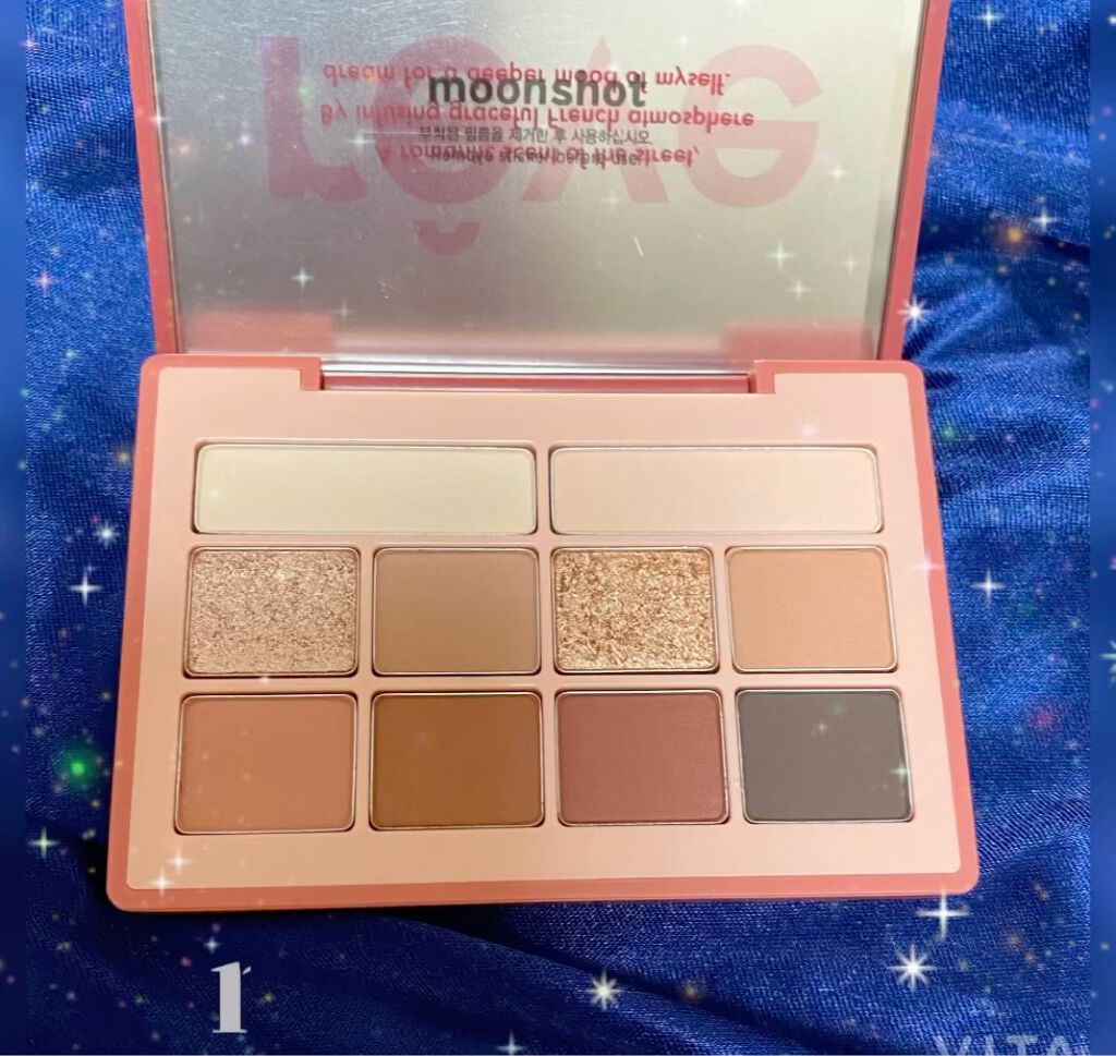 レーブドゥパリアイシャドウパレット/moonshot/アイシャドウパレットの動画クチコミ2つ目