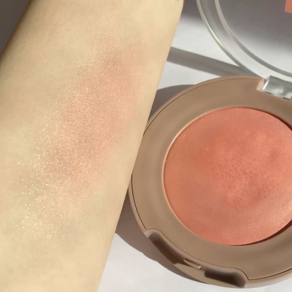 トゥルーディメンショングロウチーク/hince/パウダーチークを使ったクチコミ（3枚目）