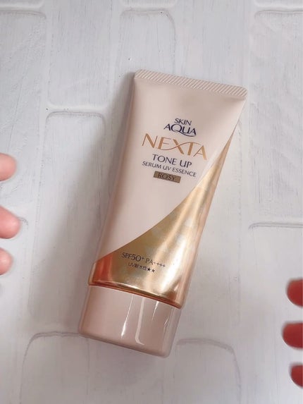 ネクスタ トーンアップセラムUVエッセンス/スキンアクア/日焼け止めローションを使ったクチコミ(2枚目)