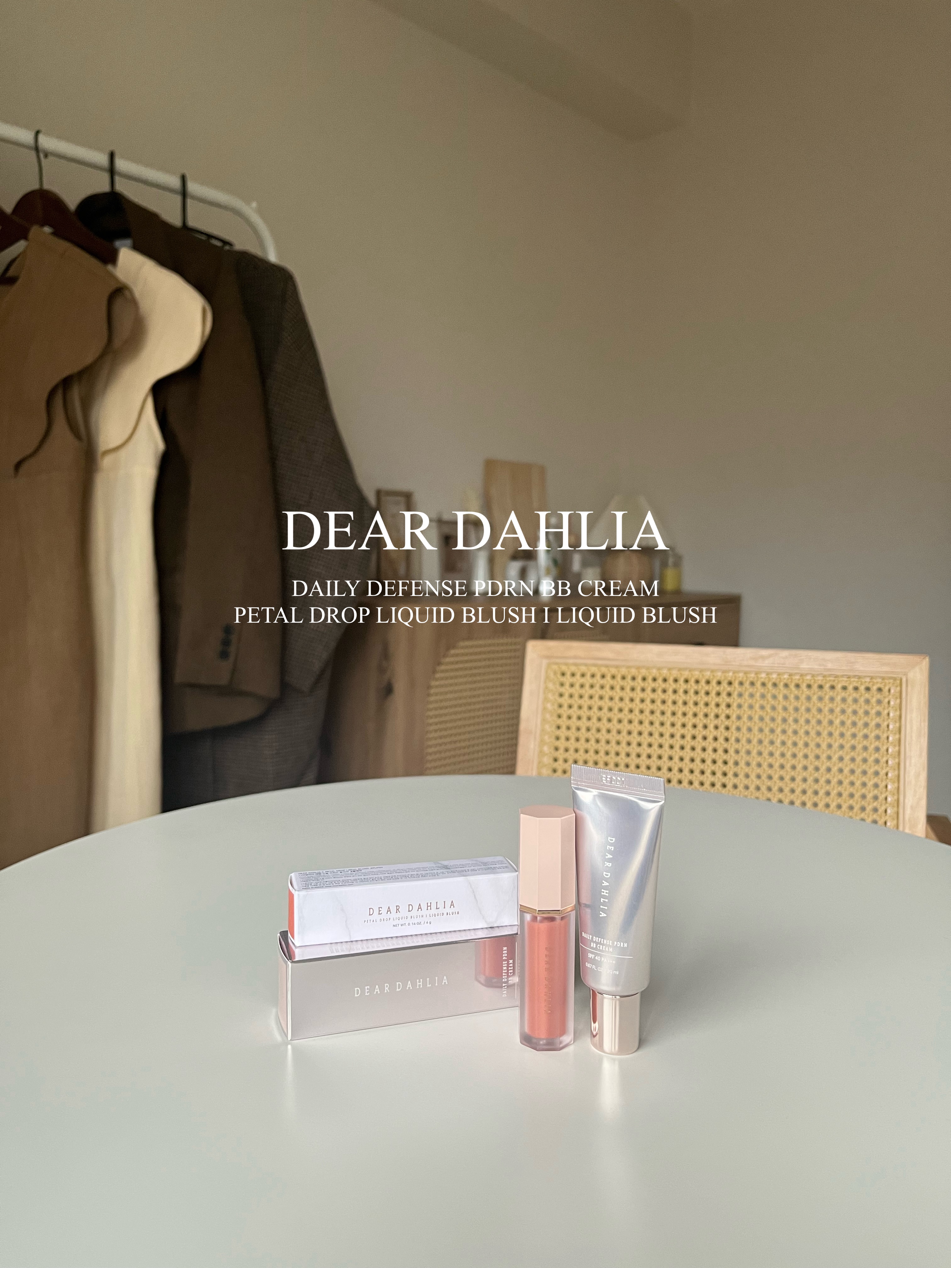 ペタルドロップリキッドブラッシャー/DEAR DAHLIA/リキッドチークを使ったクチコミ（1枚目）