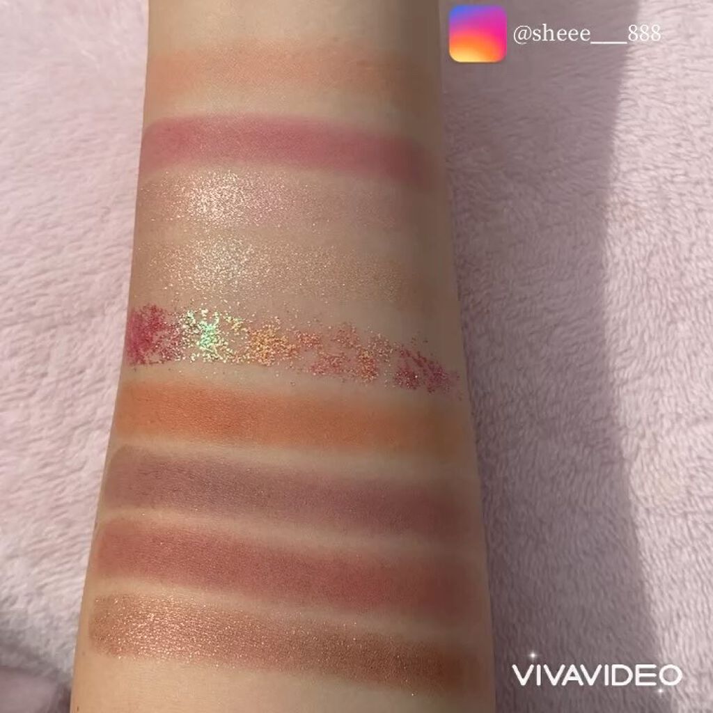 【試してみた】9色アイシャドウパレット／FOCALLURE LIPS