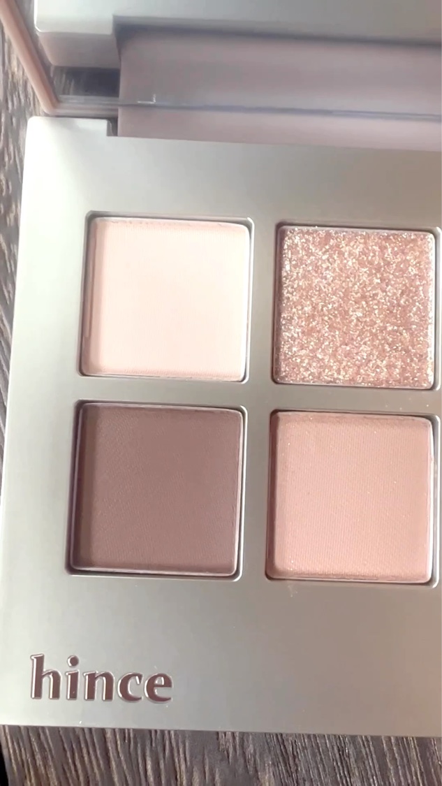 ニューデップスアイシャドウパレット/hince/アイシャドウパレットを使ったクチコミ（3枚目）