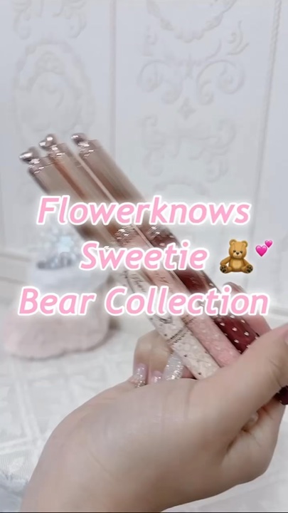 フラワーノーズ スウィーティーベア コレクション デュアルエンドブロウジェル＆ペンシル/FlowerKnows/眉マスカラの動画クチコミ1つ目
