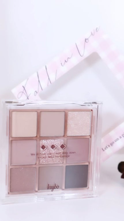 KEYBO FALL IN LOVE SHADOW PALETTE/keybo/アイシャドウパレットの人気ショート動画