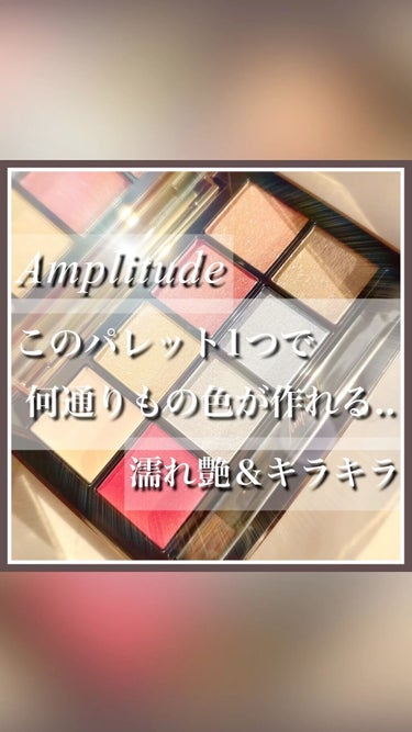 アイカラーパレット リミテッドコレクションa/Amplitude/アイシャドウパレットを使ったクチコミ（1枚目）