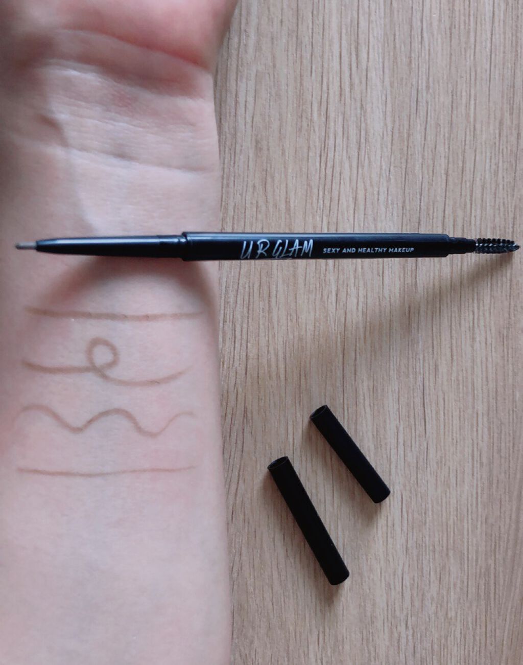 スリムスケッチアイブロウペンシル/U R GLAM/アイブロウペンシルを使ったクチコミ（1枚目）