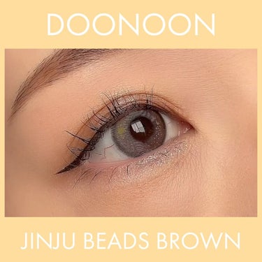 JINJU BEAMS/G&G DooNoon 둔눈/カラーコンタクトレンズを使ったクチコミ（5枚目）