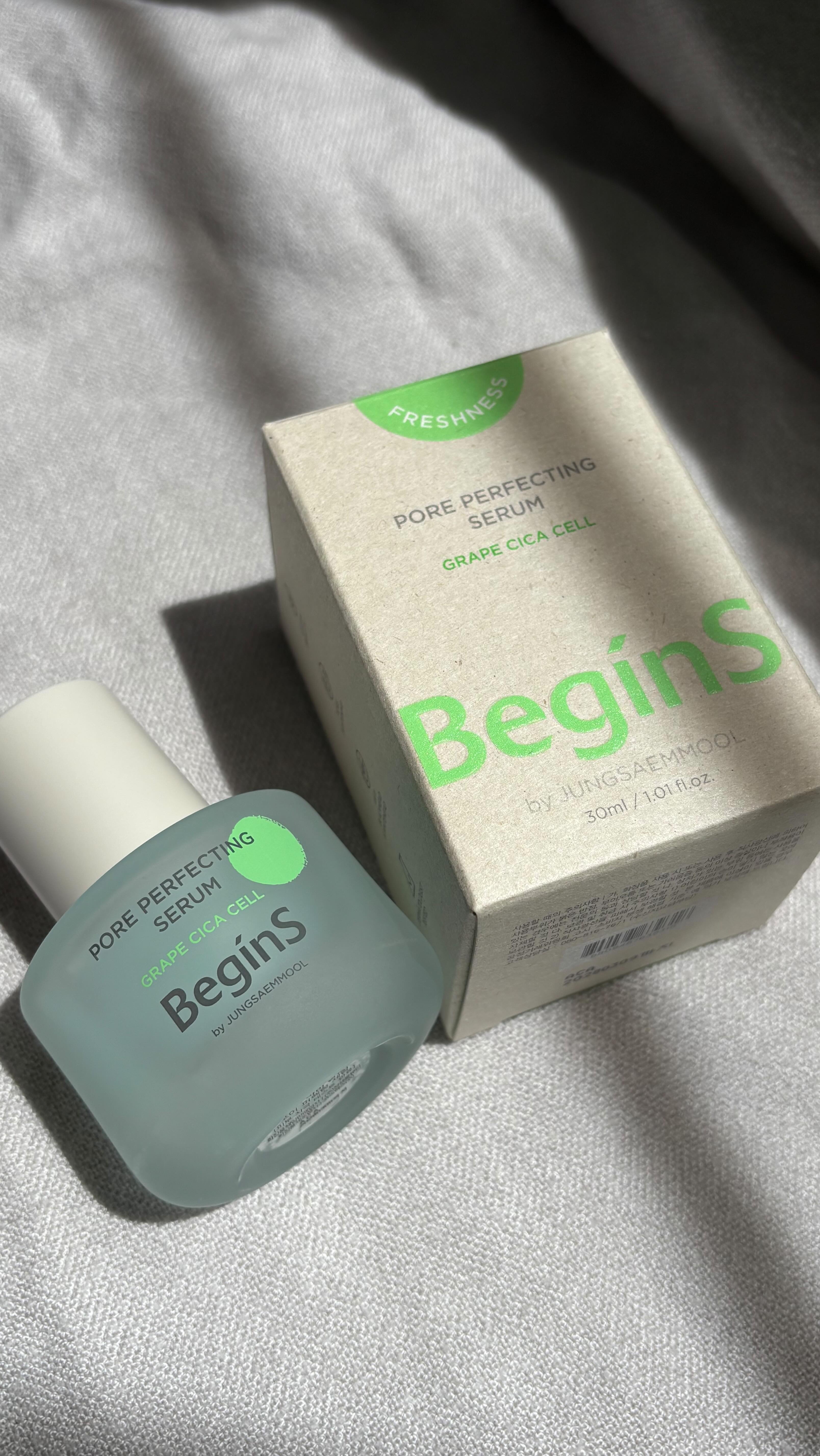 Pore Perfecting Serum/BeginS by JUNGSAEMMOOL/美容液の人気ショート動画