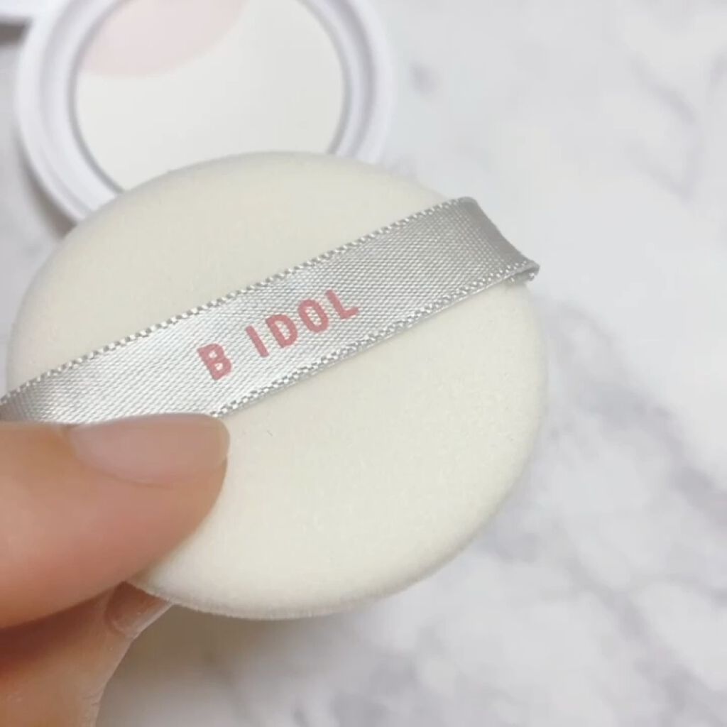 アプリ肌パウダー/b idol/プレストパウダーを使ったクチコミ（2枚目）