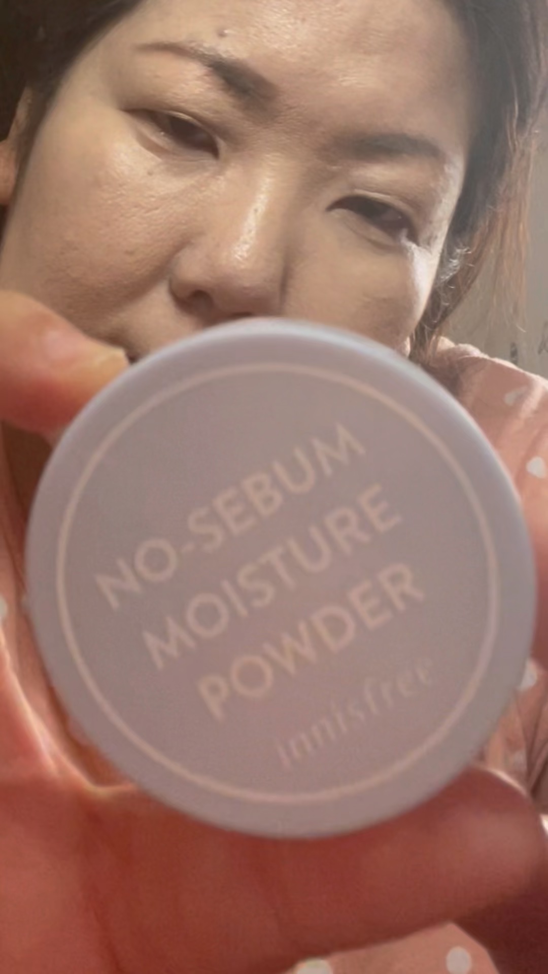 ノーセバム モイスチャーパウダー S/innisfree/フェイスパウダーの動画クチコミ5つ目