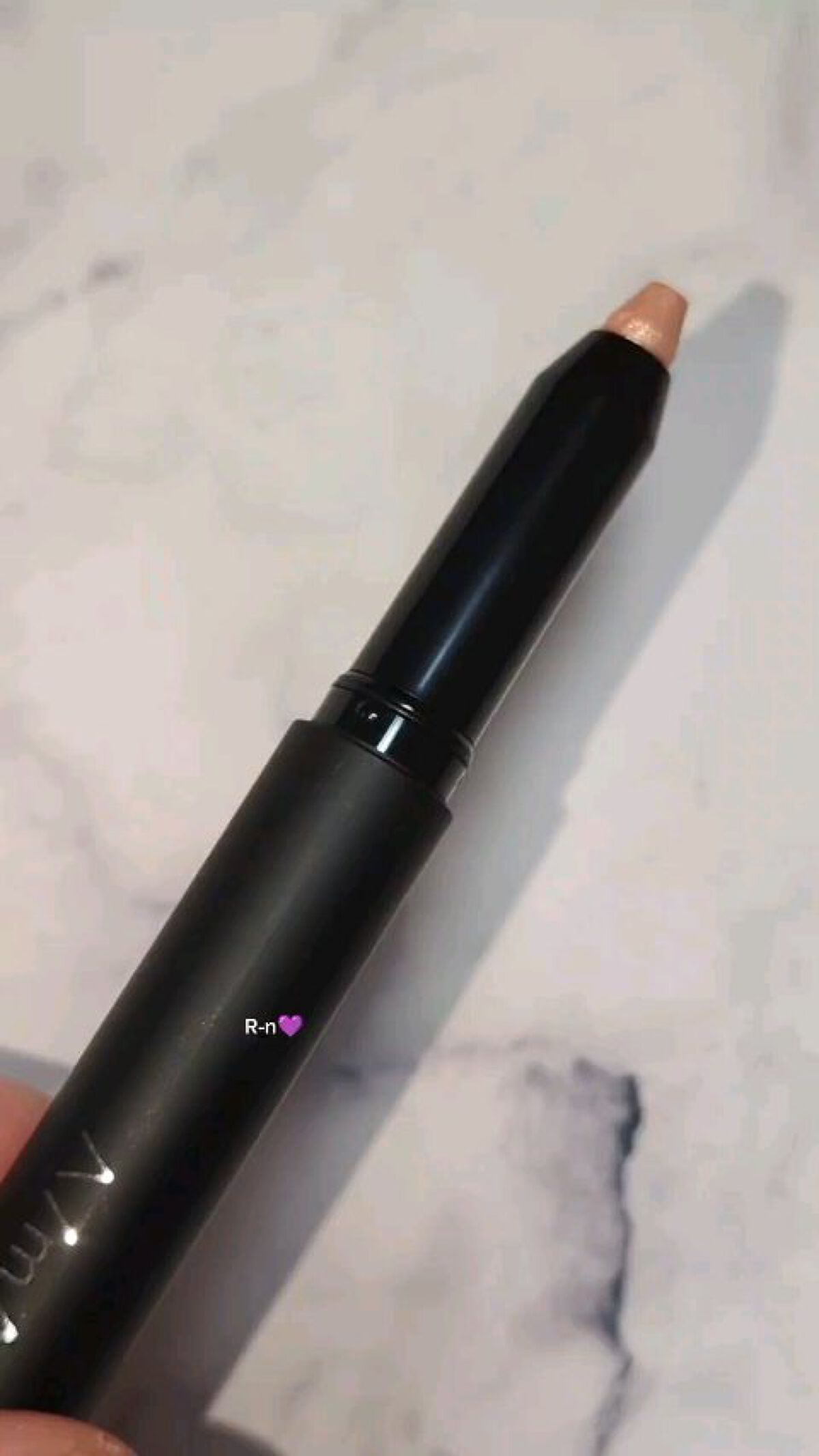 エーメイク グリッタースティック/A/mAke/グリッターを使ったクチコミ（3枚目）