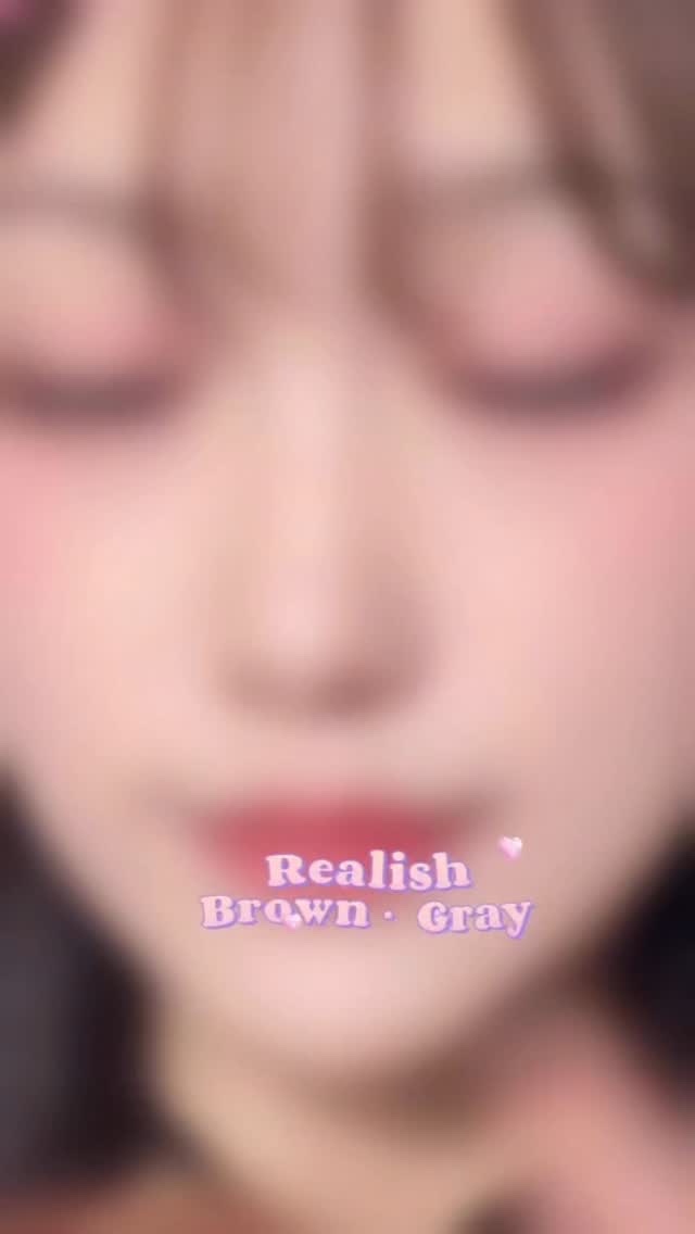 Realish 1day/OLENS/ワンデー（１DAY）カラコンの動画クチコミ4つ目