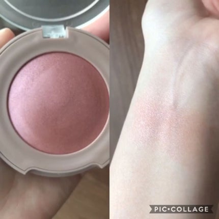 トゥルーディメンショングロウチーク/hince/パウダーチークを使ったクチコミ(2枚目)