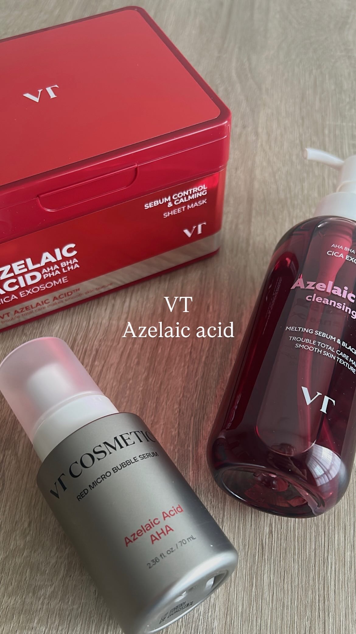 AZ AHA レッドマイクロバブルセラム/VT/美容液の動画クチコミ2つ目