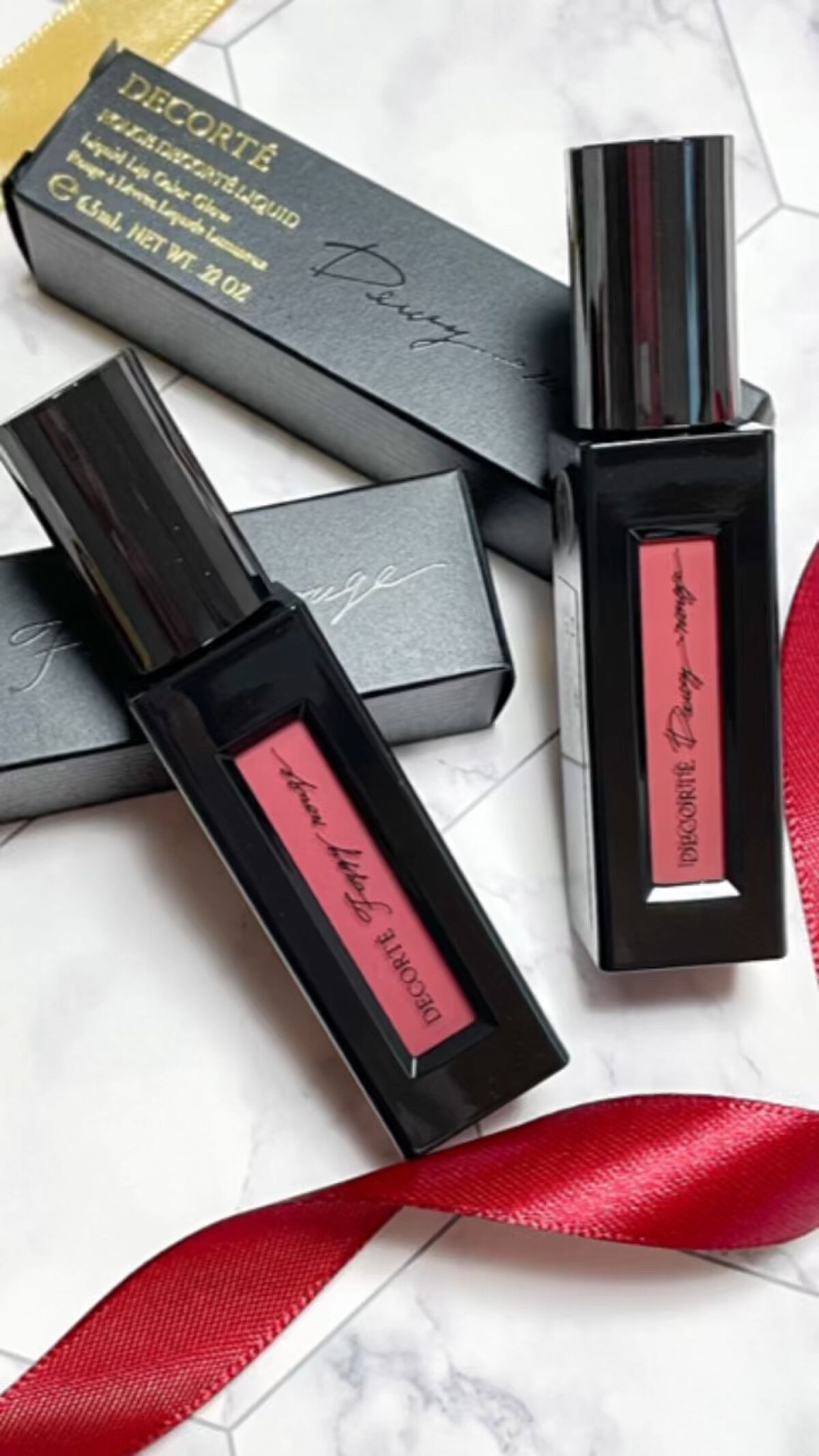 ルージュ デコルテ リキッド/DECORTÉ/口紅を使ったクチコミ（1枚目）