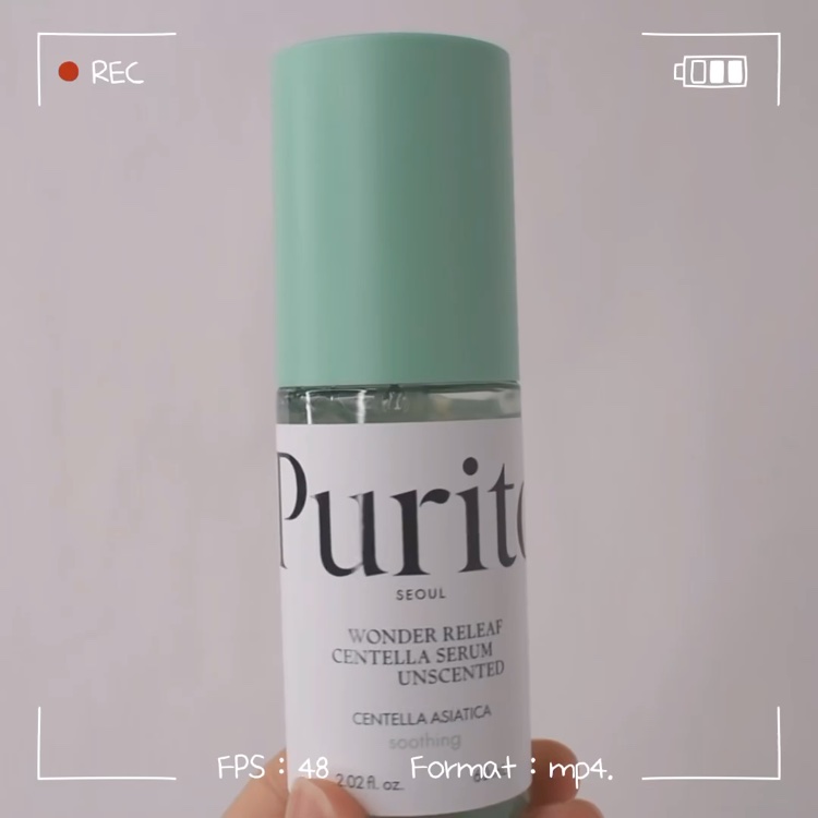 ワンダーリリーフ センテラ セラム アンセンティド/Purito Seoul/美容液を使ったクチコミ（3枚目）