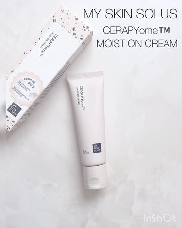 CERAPYome Moist On Cream/my skin solus/フェイスクリームを使ったクチコミ（5枚目）