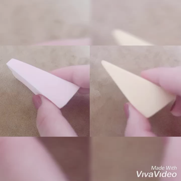 ジェリータッチスポンジ ウェッジ型/ロージーローザ/パフ・スポンジの動画クチコミ2つ目